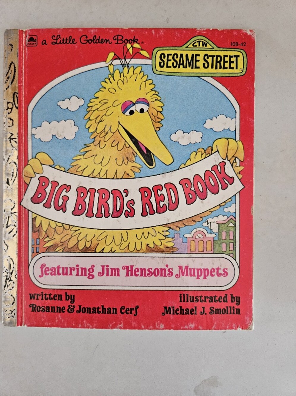 💜2/$15 VTG 1977 Big Bird's Red Book